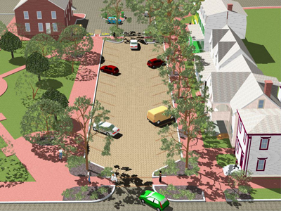 Create an Events Plaza at Park Row